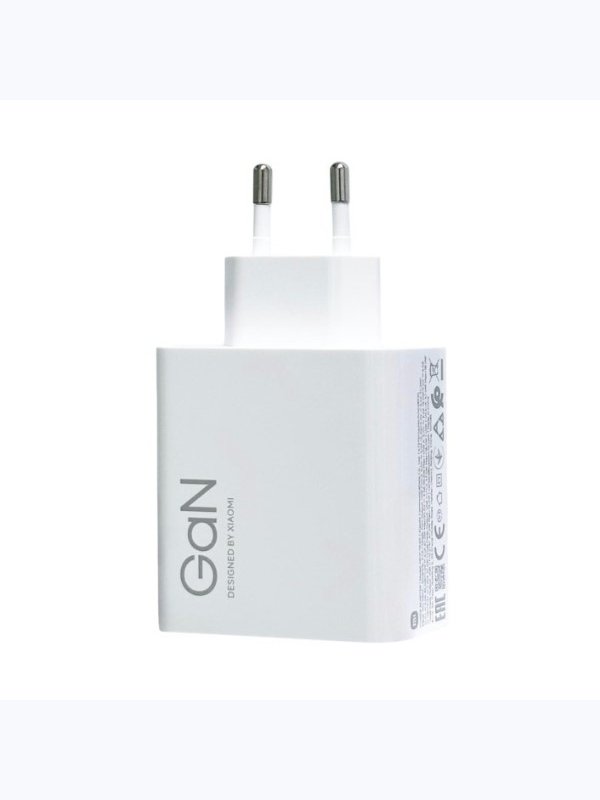Зарядное устройство Xiaomi GaN PD90W+QC3.0 3А с 2Type-C белое