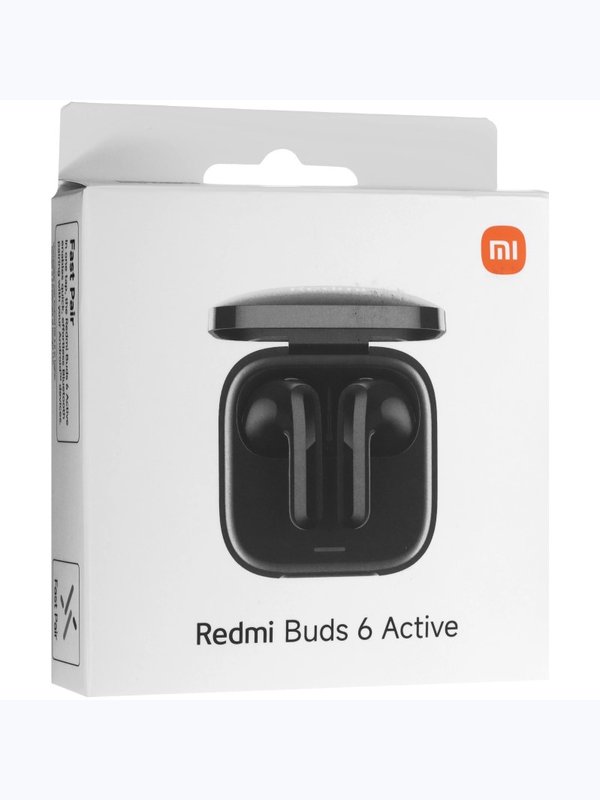Беспроводные наушники TWS Xiaomi Redmi Buds 6 Active черные