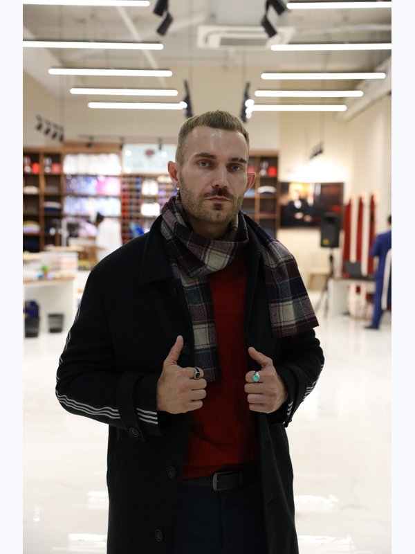 Пальто черное