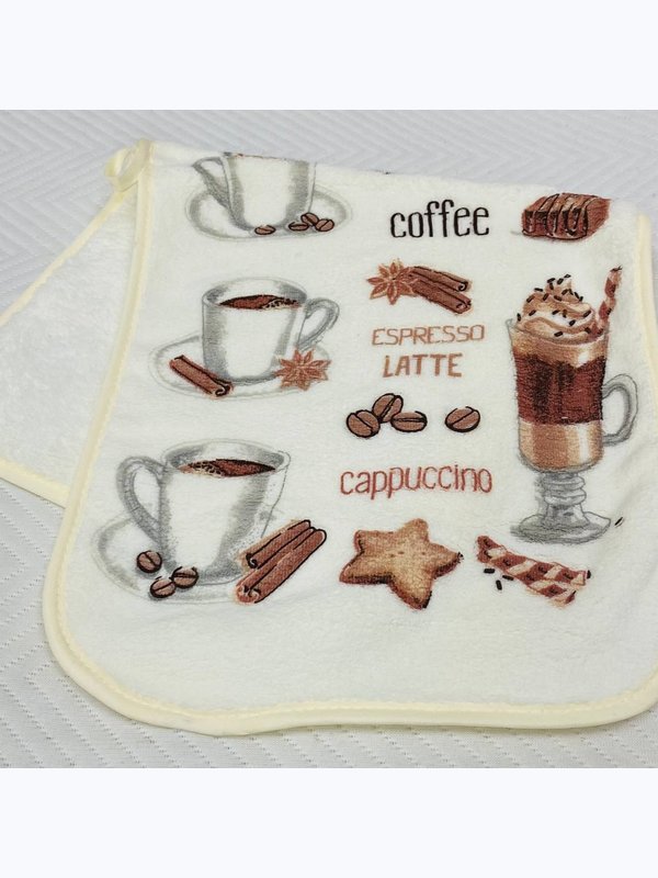 Полотенце кухонное ☕ 25х50см микрофибра
