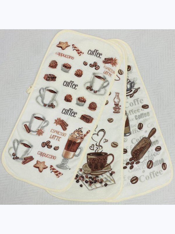 Полотенце кухонное ☕ 25х50см микрофибра