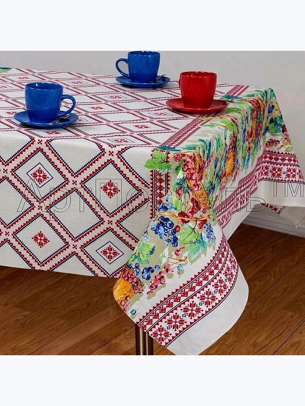 Кухонная скатерть🥨из рогожки