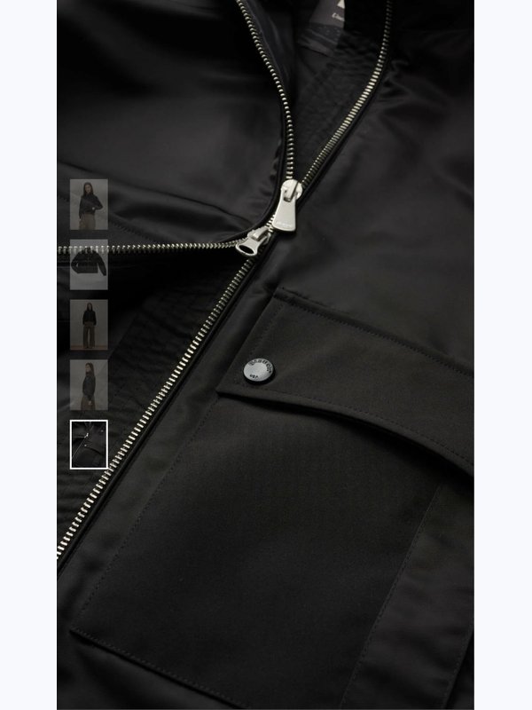 Бомбер черный Blauer