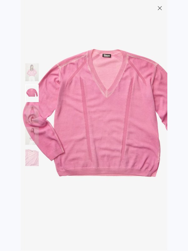 Джемпер розовый Blauer