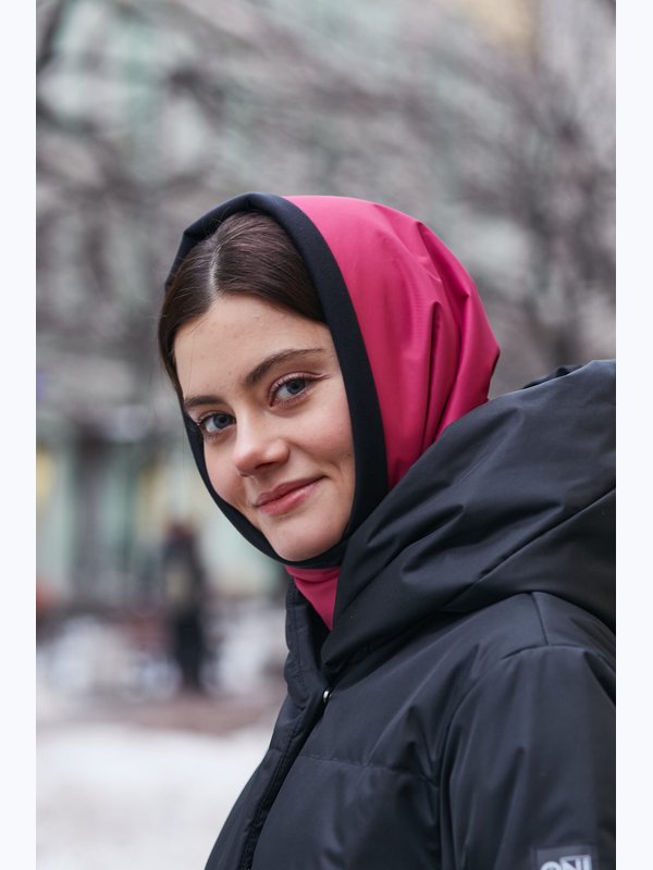 Косынка теплая