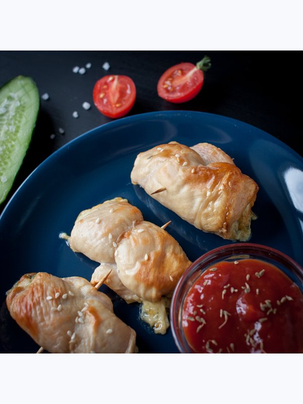 КРУЧИНИКИ С СЫРОМ И ЗЕЛЕНЬЮ В*У