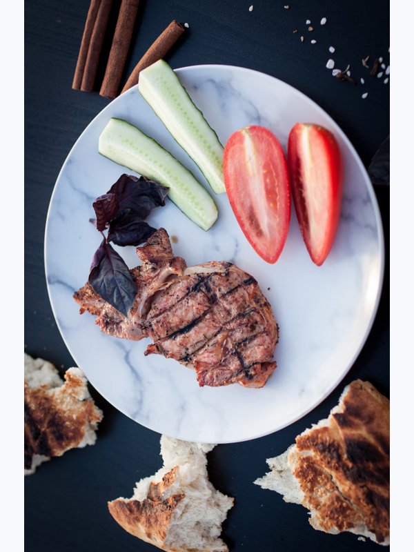 СВИНИНА ДЛЯ ГРИЛЯ (стейк из свиной шеи в маринаде) В/У