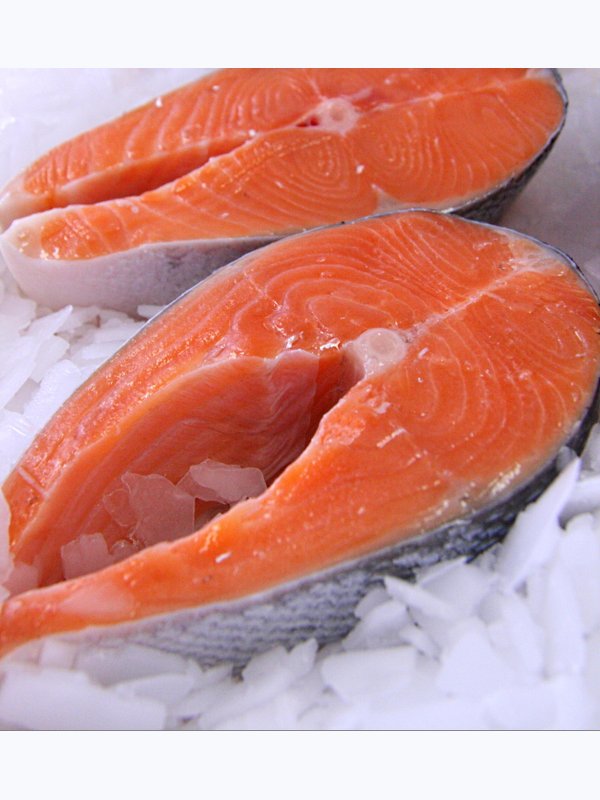 🐟 - Стейк семги атлантической с/м крупный 300-400гр/шт - 2490₽/кг
