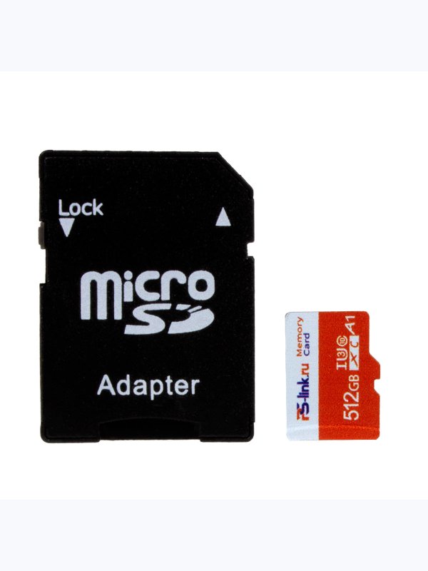 Карта памяти microSDXC 512ГБ Ps-Link VP-512G