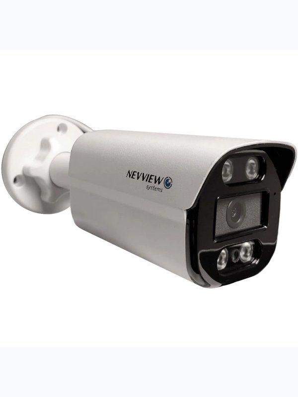 Цилиндрическая камера видеонаблюдения IP 2Мп 1080P Nevview NVE-B02IP / ИК-подсветка, степень защиты IP66, металлический корпус, питание PoE / без микрофона