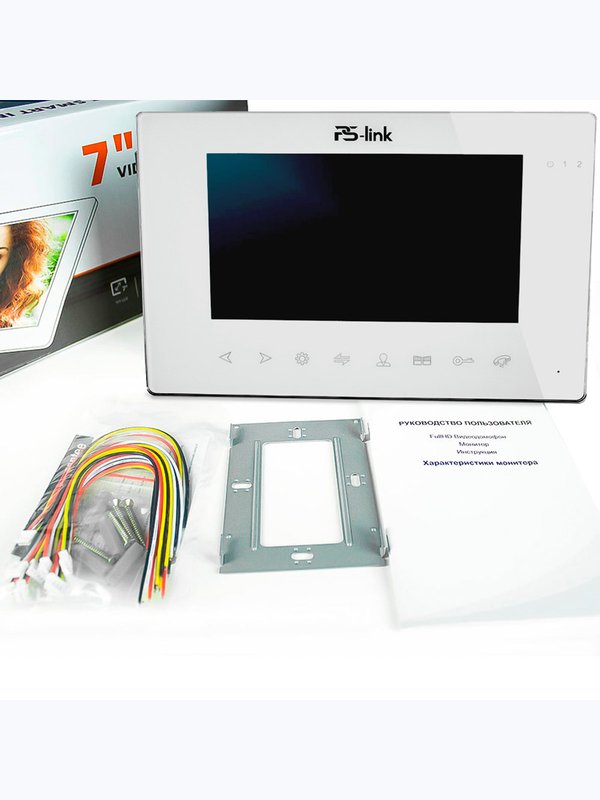 Комплект видеодомофона WIFI Ps-Link KIT-714TDP-MB