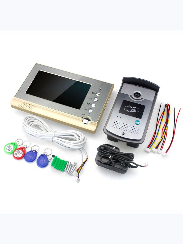 Комплект видеодомофона Ps-Link KIT-VD07R-ID-MG