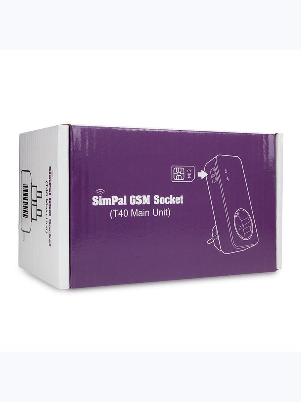 Розетка GSM с сим-картой Simpal T40-SIM