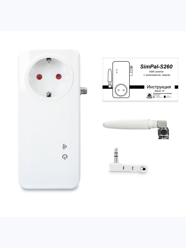 Розетка GSM с сим-картой Simpal S260-SIM