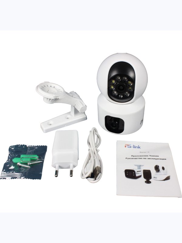 Комплект камера видеонаблюдения 4G с сим-картой Ps-Link KIT-GBA20-SIM-M30
