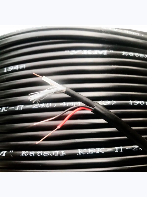 Кабель КВК RG-59 + 2 x 0.5кв.мм. 200м. Ps-Link CB200 (копия)