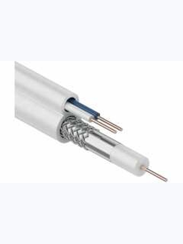 Кабель КВК RG-59U / 2x0,75 кв.мм / CCA / 100м.