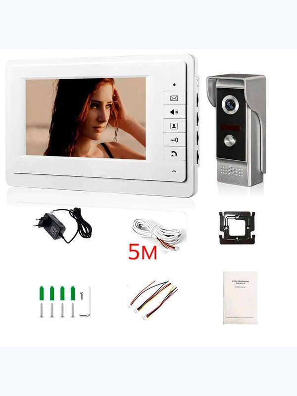 Комплект видеодомофона Ps-Link KIT-VD07L-MB