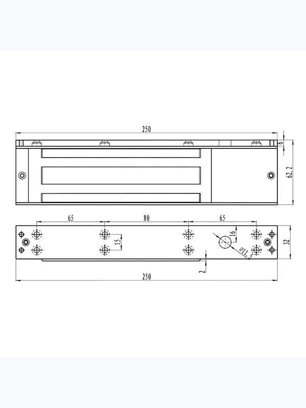Замок электромагнитный Ps-Link PS-ML350LED