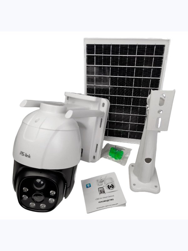 Комплект камера видеонаблюдения 4G с сим-картой Ps-Link KIT-GBU20-SIM-M30