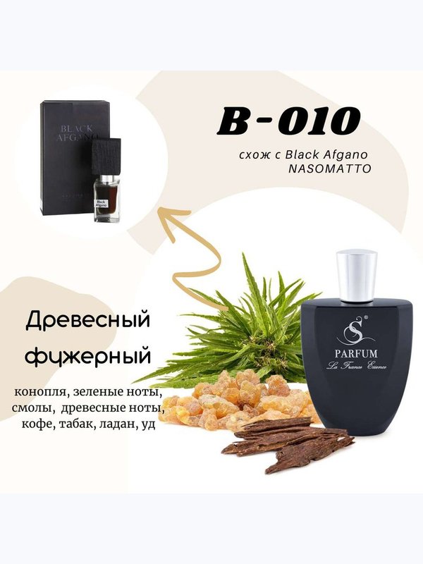 B10 "DARK KABUL" unisex схож с Black Afgano NASOMATTO