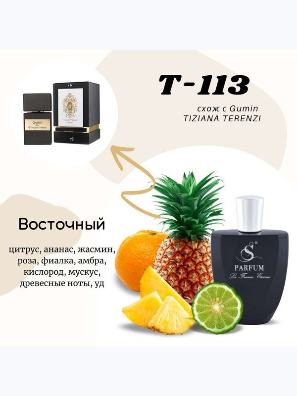 Т-113 "DESIDERIO" unisex схож с Gumin Tiziana Terenzi