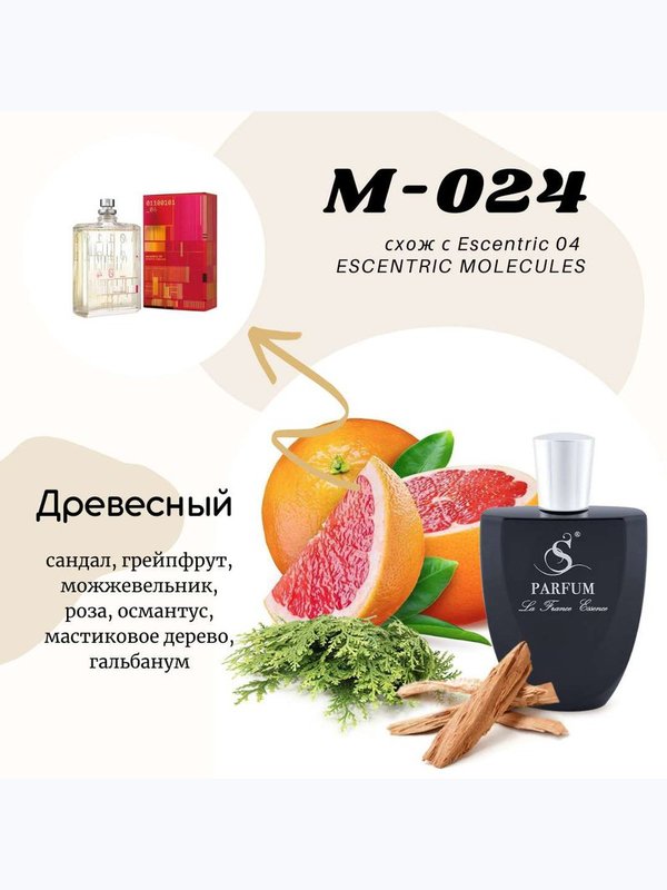 М-24 "PARTICLE 04" unisex схож с Escentric 04 ESCENTRIC MOLECULES