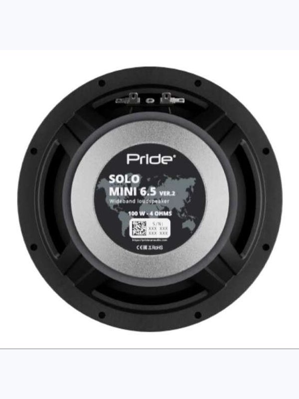 Динамики Pride Solo Mini 6.5 ver. 2 среднечастотные RMS 100W