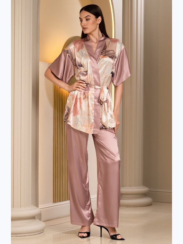 Пижама с брюками PEONY