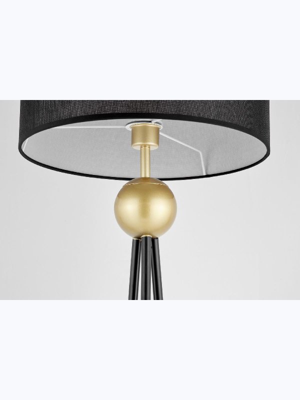 Торшер Lumina Deco Belforte LDF 5527 GD+BK