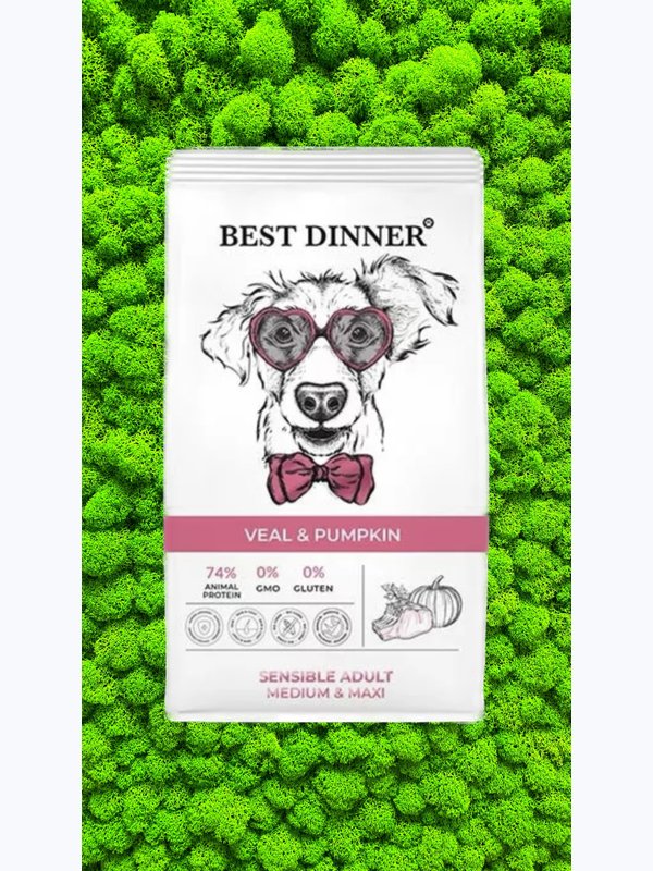 Сухой корм Best Dinner Medium&Maxi для средних и крупных пород