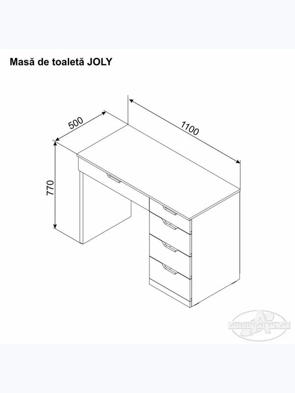 Туалетный столик JOLY