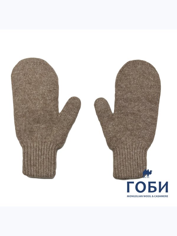 Варежки шерстяные