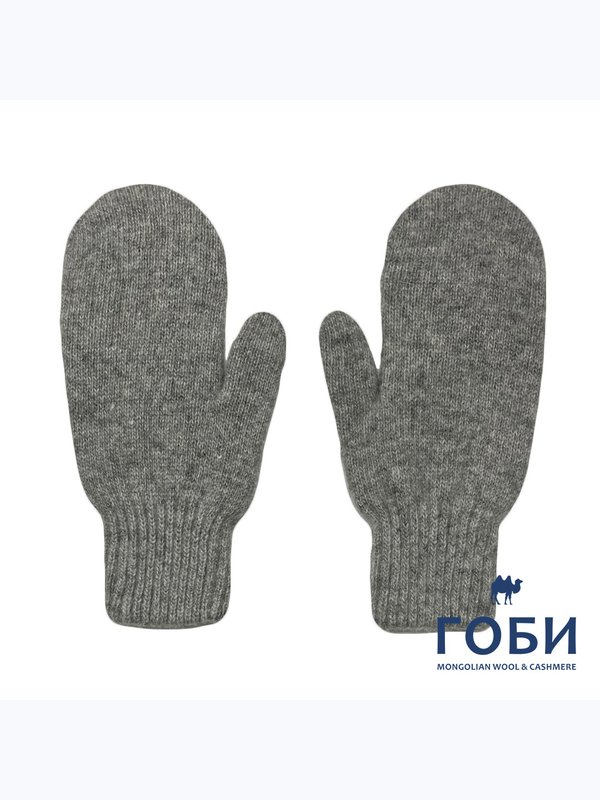 Варежки шерстяные