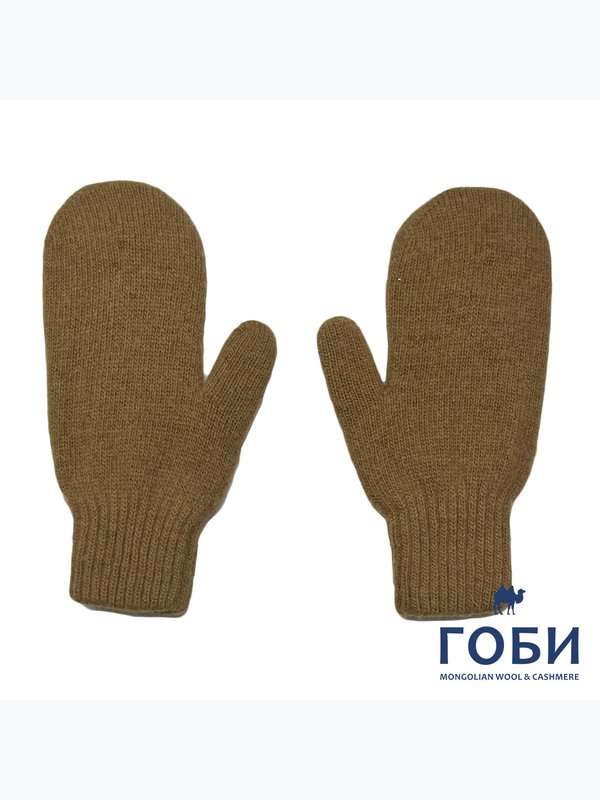 Варежки шерстяные