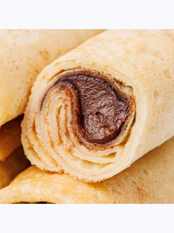 БЛИНЧИКИ С ФУНДУЧНО ШОКОЛАДНОЙ ПАСТОЙ ЗАМ 380 ГР ВКУСВИЛЛ