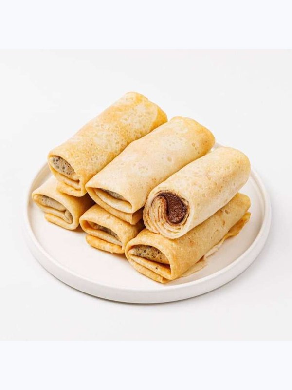 БЛИНЧИКИ С ФУНДУЧНО ШОКОЛАДНОЙ ПАСТОЙ ЗАМ 380 ГР ВКУСВИЛЛ