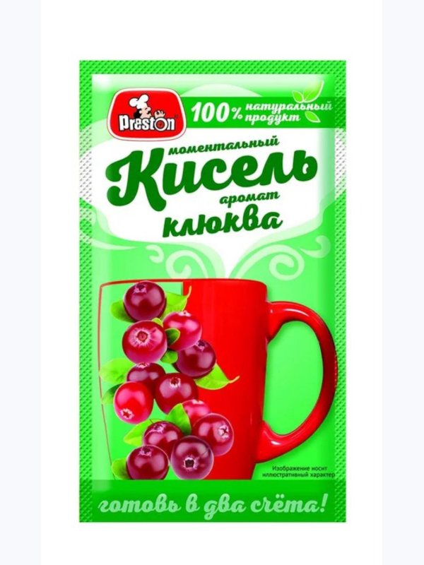 Кисель моментальный в ассортименте 30 гр.