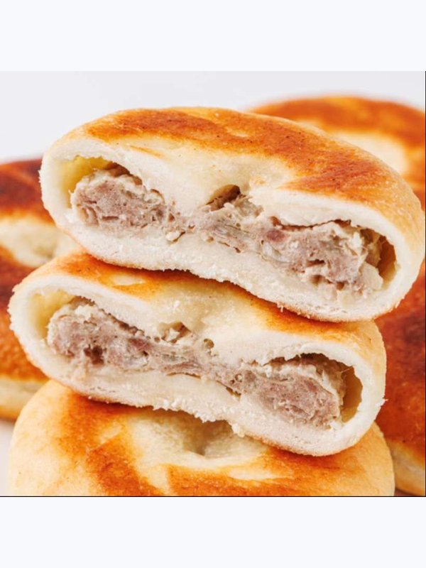 Беляши с говядиной и свининой, зам.