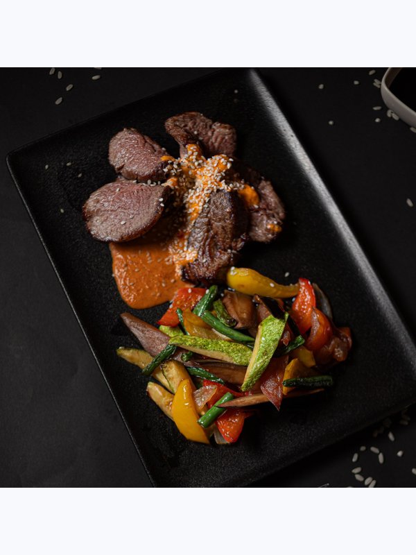 Медальоны с овощами/Medallions with vegetables