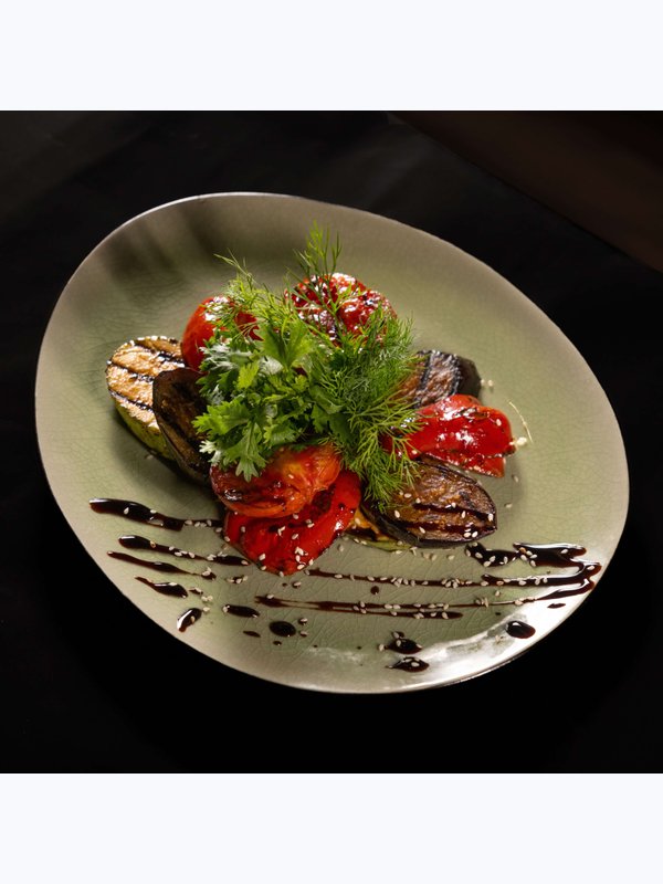 Овощи на гриле / Grilled vegetables