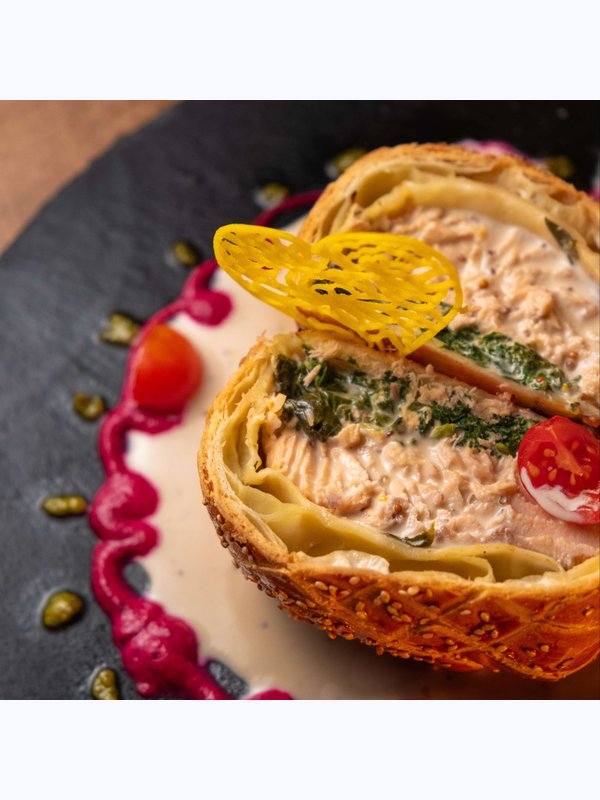 Лосось Веллингтон / Salmon Wellington
