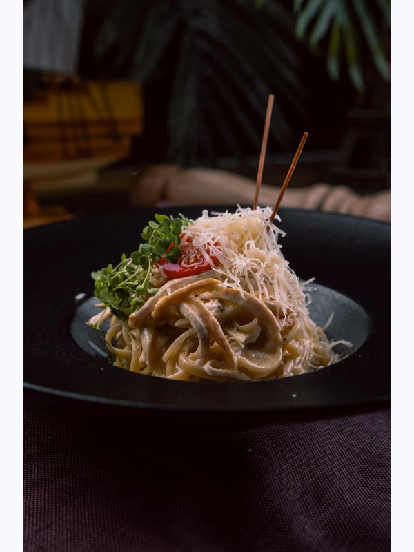 Лингвини с курицей\Linguine with chicken