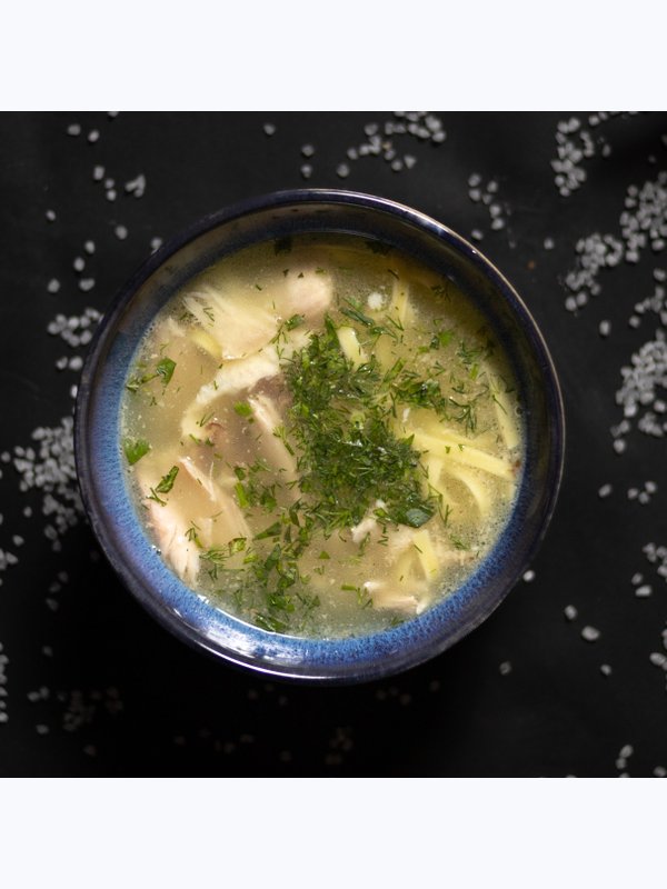 Суп куриный с лапшой/Chicken noodle soup