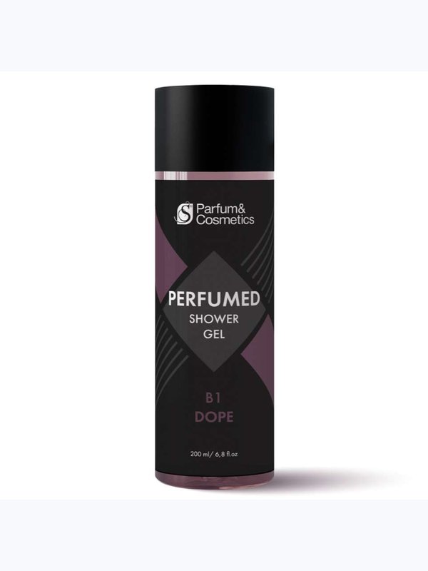 Парфюмированный гель для душа с ароматом В-1 по мотивам Black Opium Yves Saint Laurent