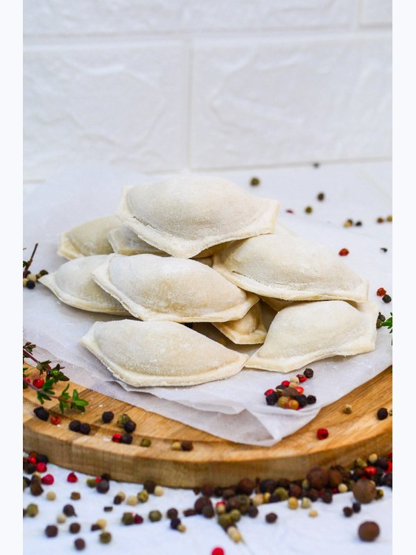 Вареники с картофелем и грибами