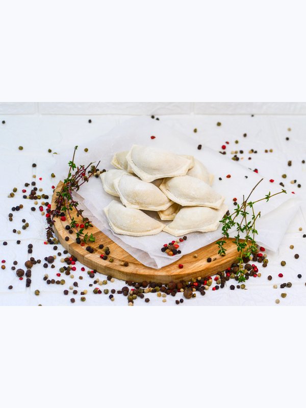 Вареники с картофелем и грибами
