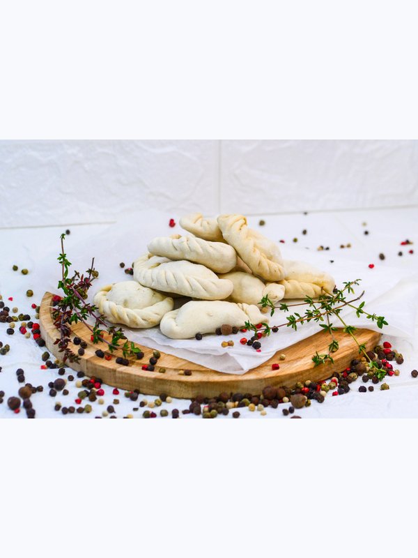 Вареники с капустой и грибами