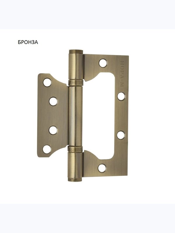 Петля без врезки 800-4" (100*75*2,5) без колп. (2 шт.) Нора-М