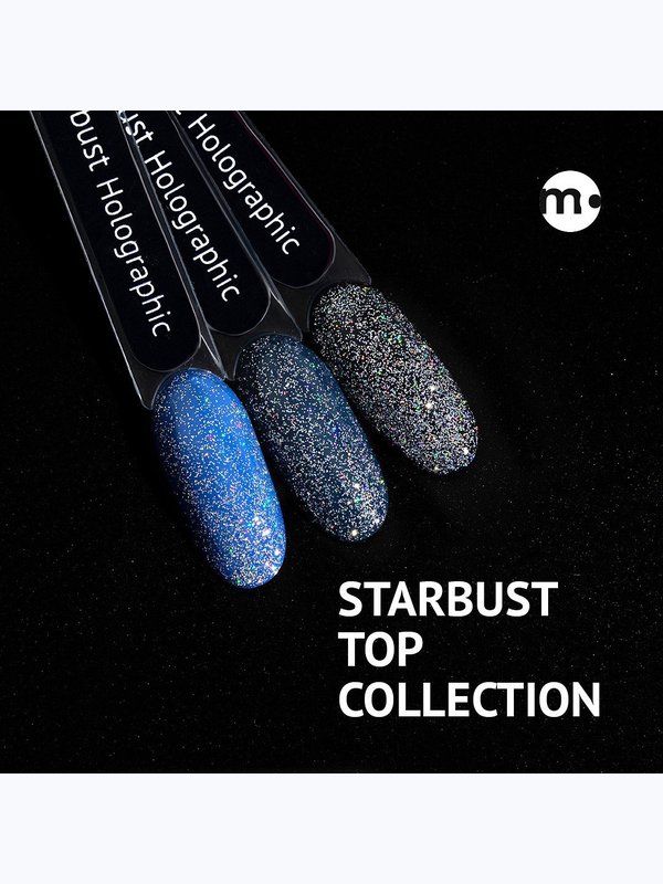 Monami, Super Shine Starburst top Holographic, 8 г